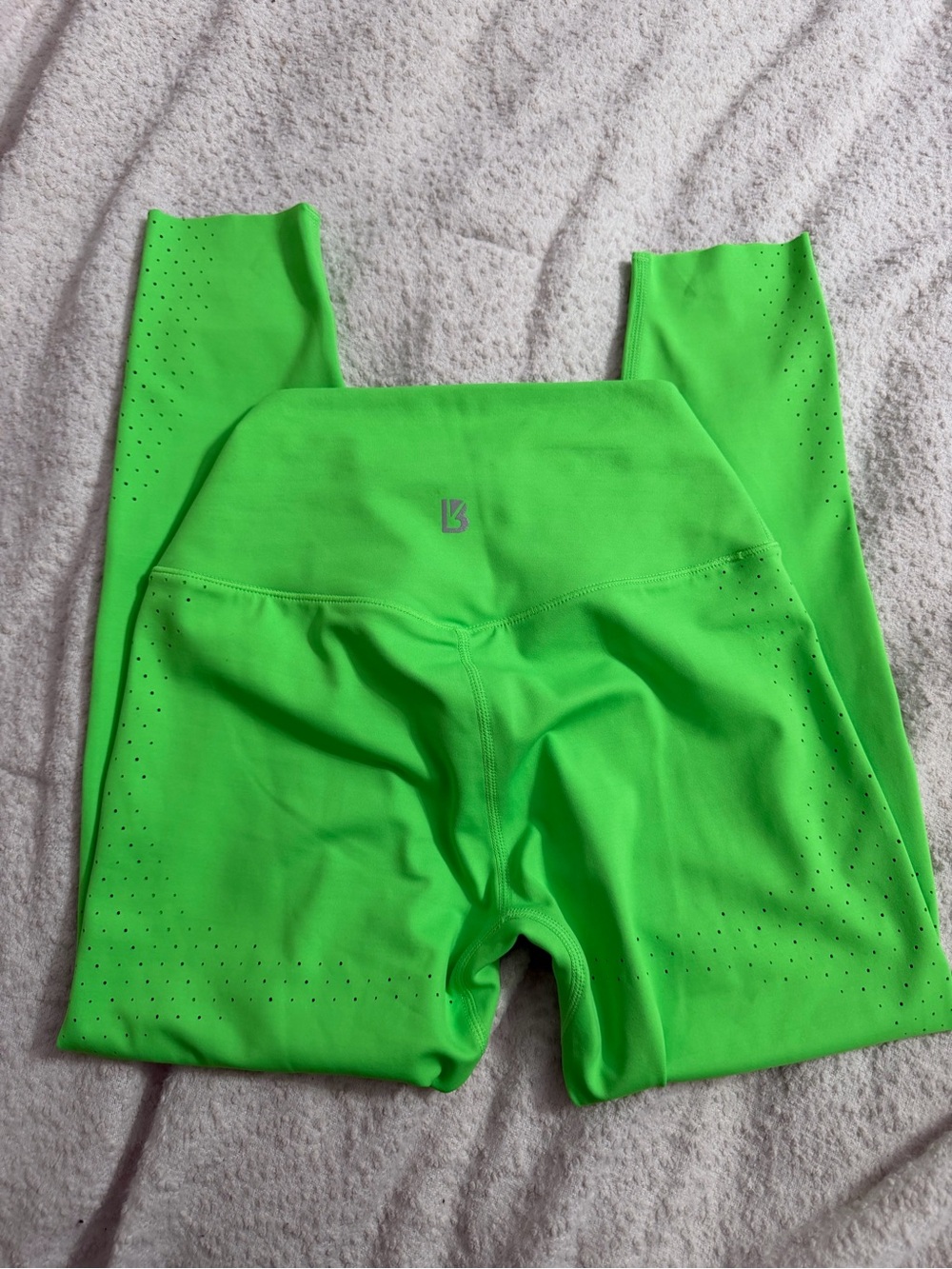 Buff Bunny Neon Green Seamless leggings